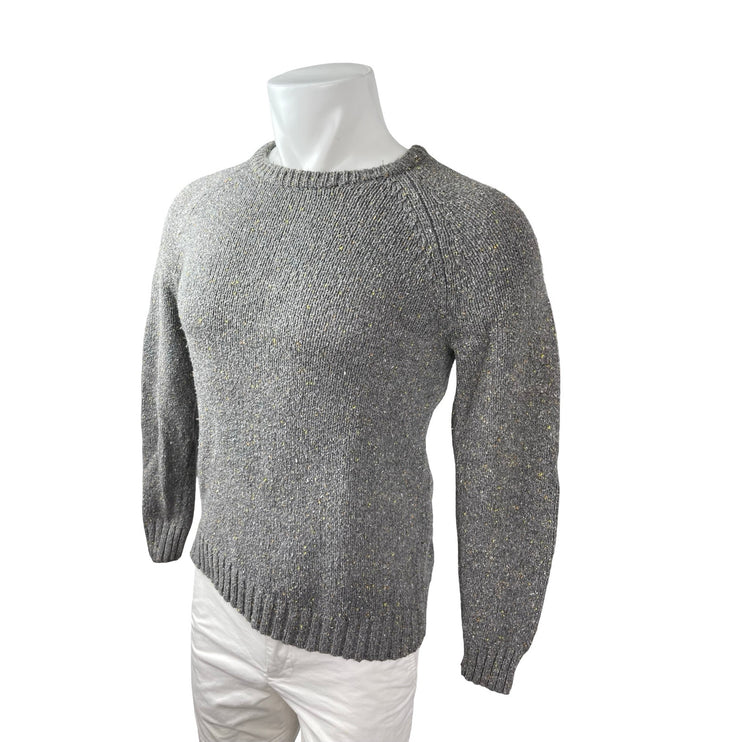 Hawkings McGill Men's Gray Long Sleeve Knit Crew Neck Cozy Sweater Top Size S