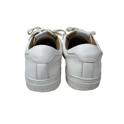 Greats Royale 2.0 Women's White Low Top Round Toe Lace Up Sneakers Shoes Sz 10.5