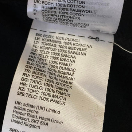 Adidas New York Women's Black Logo Graphic Short Sleeve T Shirt Tee Top Size XL