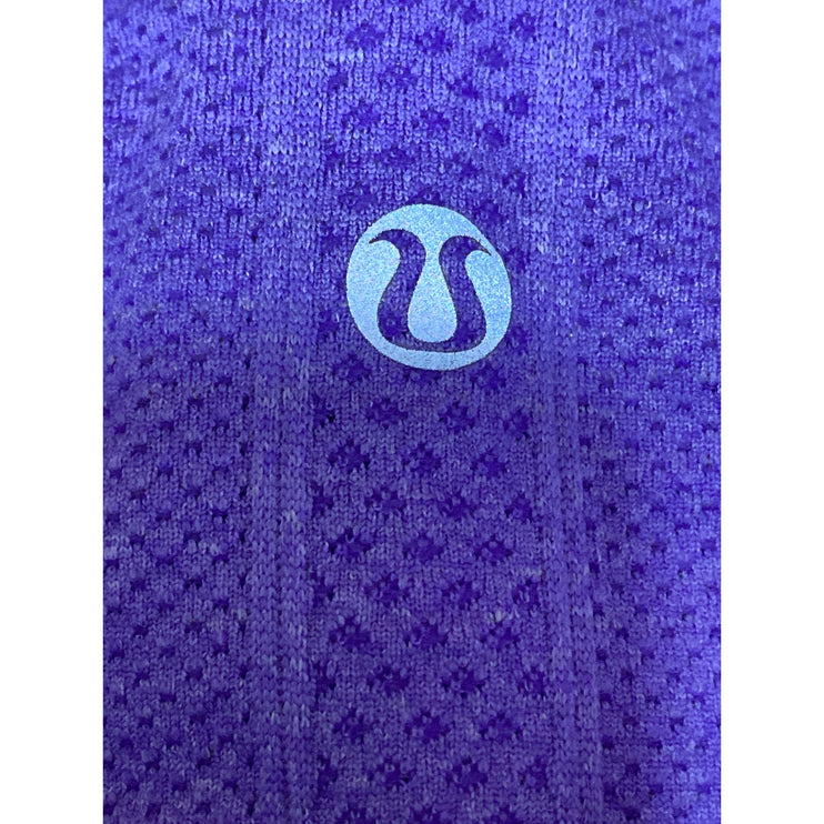 Lululemon Swiftly Tech Half Zip Womens Purple Yoga Track Athletic Jacket Size 8