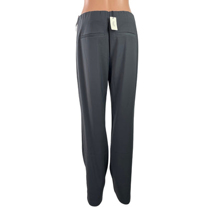 NEW Abercrombie & Fitch Quinn Gray Pleated High Rise Straight Leg Dress Pants 29