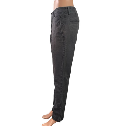 ONS Women's Black Washed High Waisted Straight Leg Denim Jeans Size 29x30