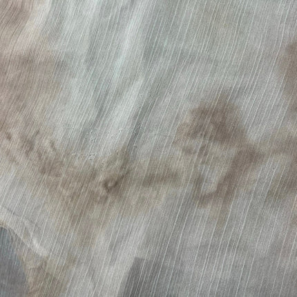 Allison Womens Multicolor Tie Dye Chiffon Asymmetric Ruffles Midi Wrap Skirt S/P