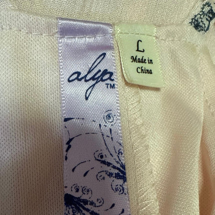 Alya Pink Sleeveless V-Neck Racerback Cami Camisole Mini Slip Tank Dress Size L