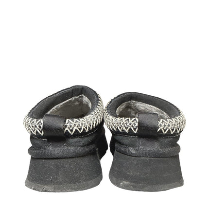 UGG Tazz ll Slippers Women's Black Suede Platform Slip On Clog Slippers Size 6