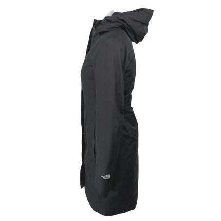 The North Face Black Long Sleeve Hooded Hoodie Trench Parka Coat Jacket Size XS