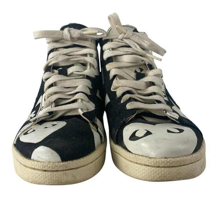Converse X PLAY Comme des Garçons Pro Leather Heart Lace Up Sneakers Shoes 8.5