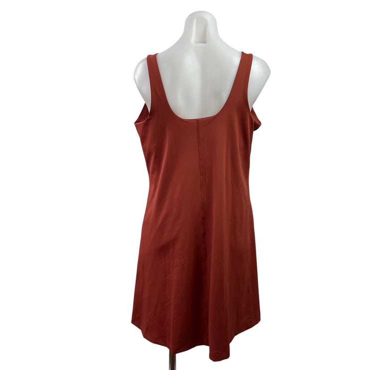 Old Navy Sienna Birch Powersoft Orange Sleeveless Athletic Mini A-Line Dress XL