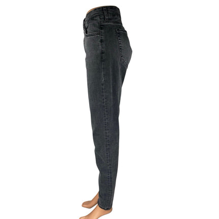 Per Una Denim Women's Black High Waisted Skinny Fit Denim Jeans Pants Size 14
