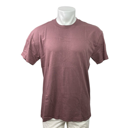 Abercrombie & Fitch Men's Mauve Short Sleeve Crewneck T Shirt Tee Top Size L