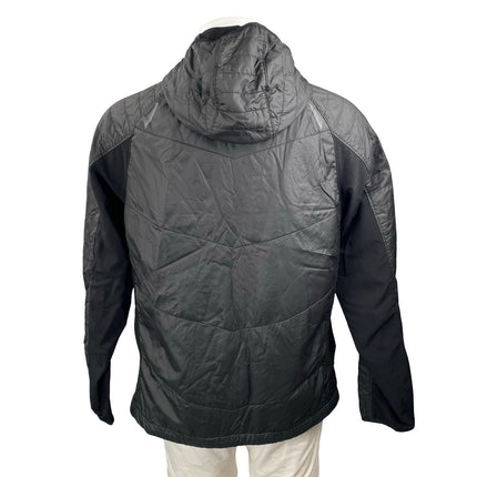 Eddie Bauer Ever Therm Down Black Athletic Activewear Windbreaker Coat Jacket L