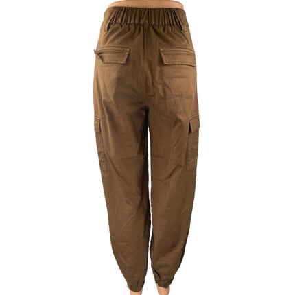 Urban Outfitters BDG Women's Brown Barrel Carrot High Rise Cargo Pants Size XS