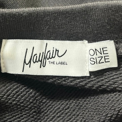 Mayfair The Label Mens Gray Somewhere Society Graphic Pullover Sweatshirt Top OS