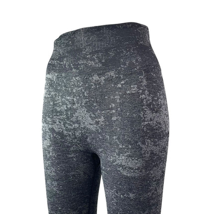 Calvin Klein Black Gray High Waist Skinny Activewear Yoga Leggings Pants Size M