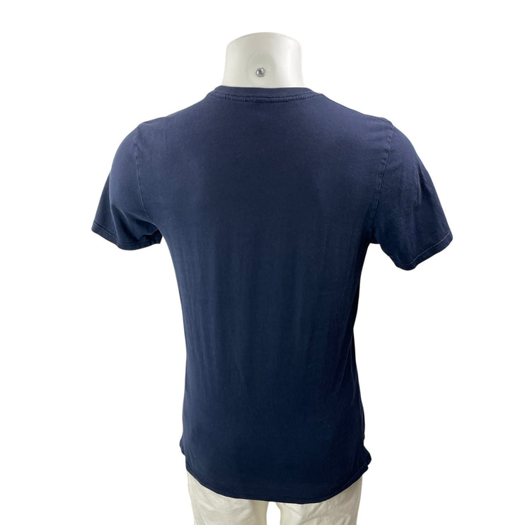 Everlane Men's Navy Blue Short Sleeve Crew Neck Pocket T Shirt Tee Top Size 8