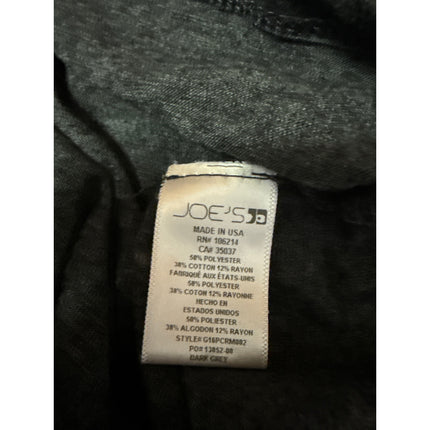 Joe's Men's Gray Colorblock Heather Short Sleeve V Neck T Shirt Tee Top Size L