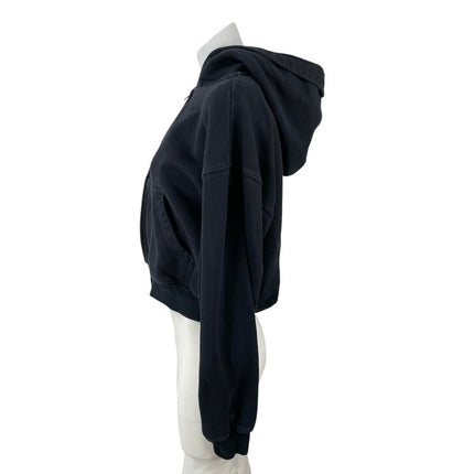 Aritzia TnA Fleece Boyfriend Athletic Activewear Hoodie Sweater Sweatshirt Top M