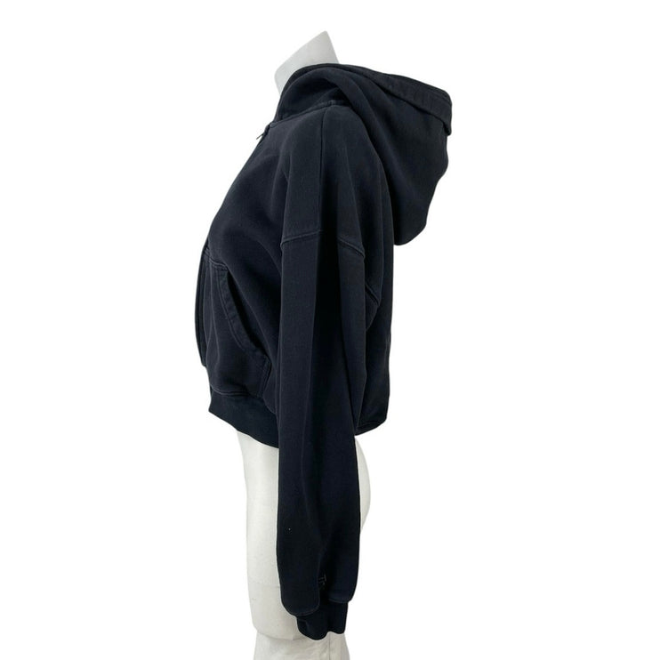 Aritzia TnA Fleece Boyfriend Athletic Activewear Hoodie Sweater Sweatshirt Top M