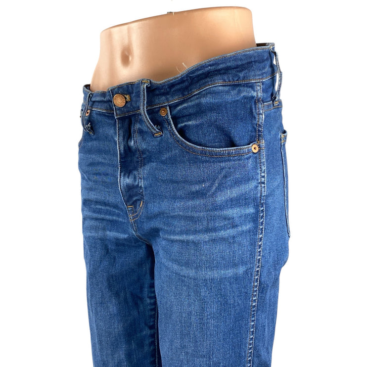 Madewell Women's Blue High Rise Slim Fit Classic Skinny Denim Jeans Pants Sz 29