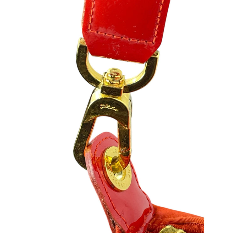 NEW Longchamp LE Pliage Orange Gold Accent Cross Body Shoulder Handbag One Size