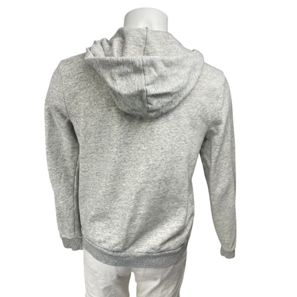 Everlane Men's Gray Heathered Zip Up Long Sleeve Hoodie Hooded Sweatshirt Top M