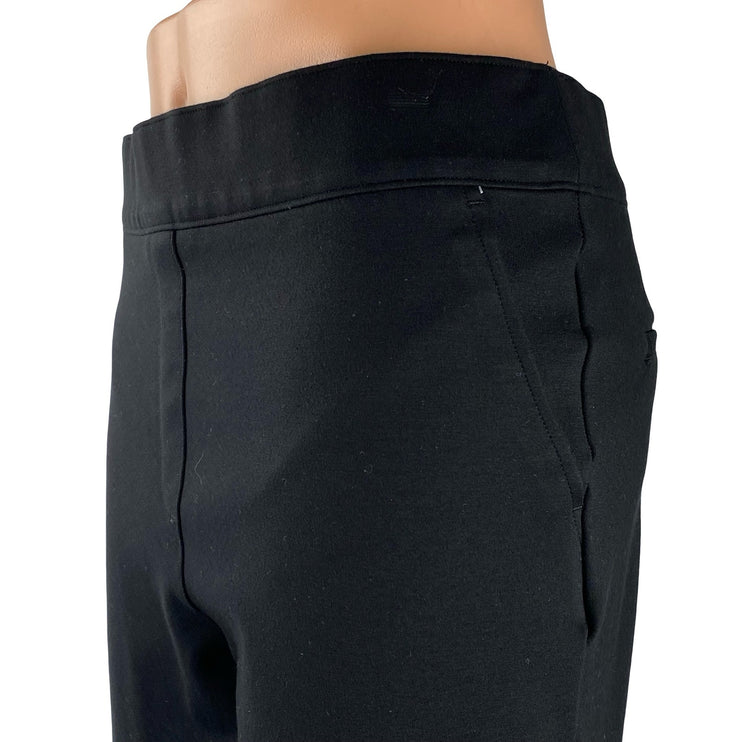 Spanx Perfect Women's Black Yoga Gym Athletic Activewear Flare Trousers Pants L