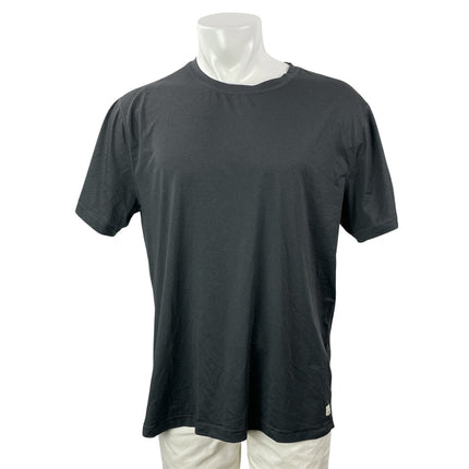 Vuori Men's Black Short Sleeves Crewneck Basic Pullover Tee T-shirt Top Size L