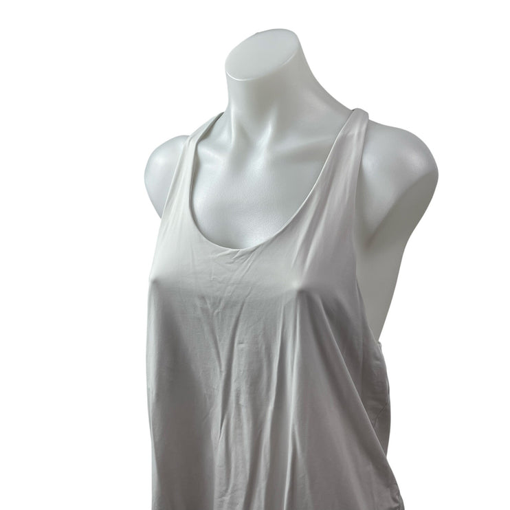 Alo Yoga Women's White Sleeveless Racerback Workout Athletic Tank Top Size M/L