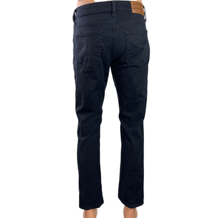 Lucky Brand Men's Black Mid Rise Casual Slim Straight Denim Jeans Size 30x30