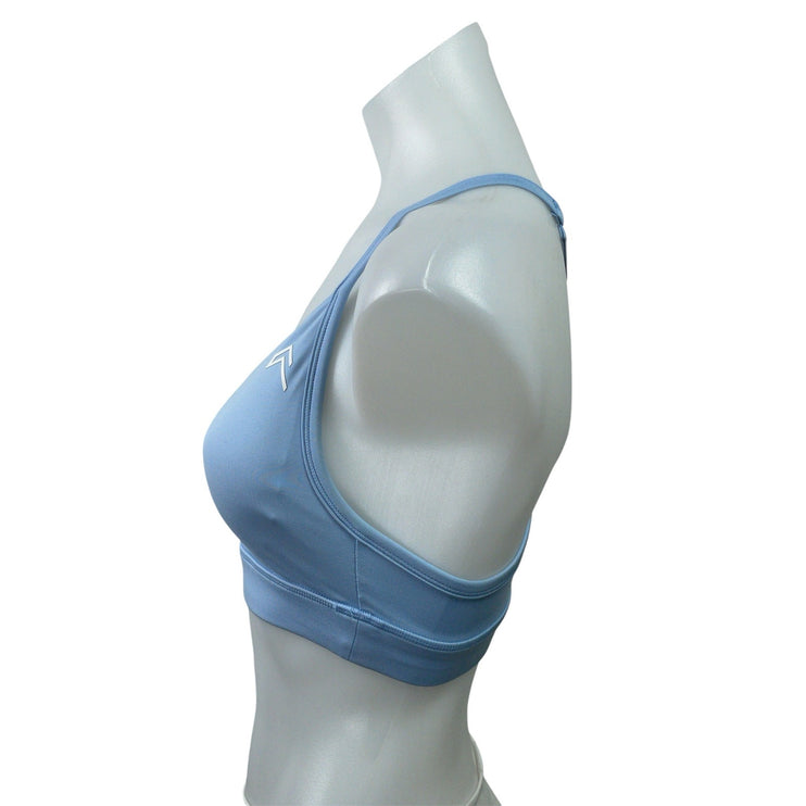 Oner Active Everyday Blue Racerback Workout Active Sports Bra Crop Tank Top S/M