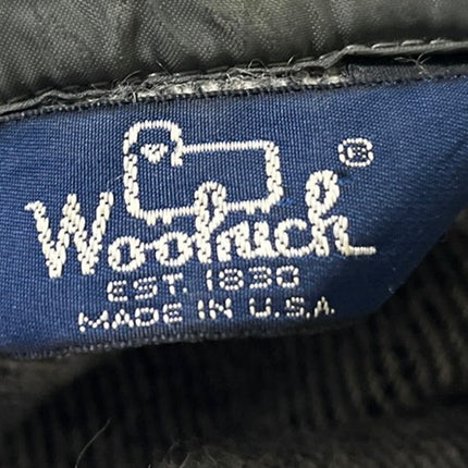 Woolrich Men's Gray Wool Long Sleeve Collar Pockets Button Up Shirt Jacket Top S