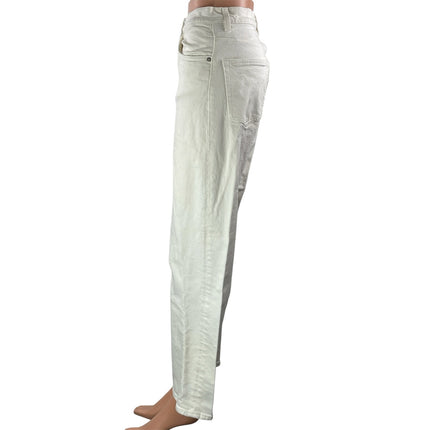 & Other Stories Women's White High Rise Relaxed Wide Leg Denim Jeans Pants Sz 28