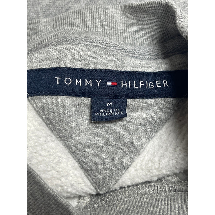 Tommy Hilfiger Women's Gray Fleece Long Sleeve Crew Neck Sweatshirt Top Size M