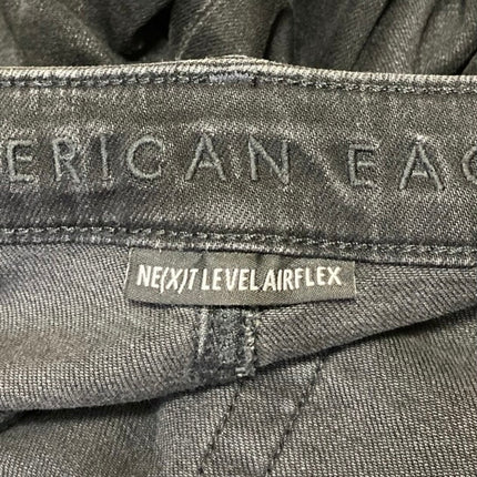 American Eagle Next Level Airflex Men's Black Straight Denim Jeans Pants 33x30