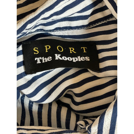 The Kooples James Stripe Collared Long sleeve Button Down Shirt Blouse Top Sz 1