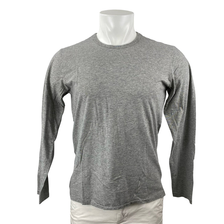 Rag & Bone Men's Gray Crew Neck Long Sleeve Sweater Sweatshirt Tee T-Shirt Top M