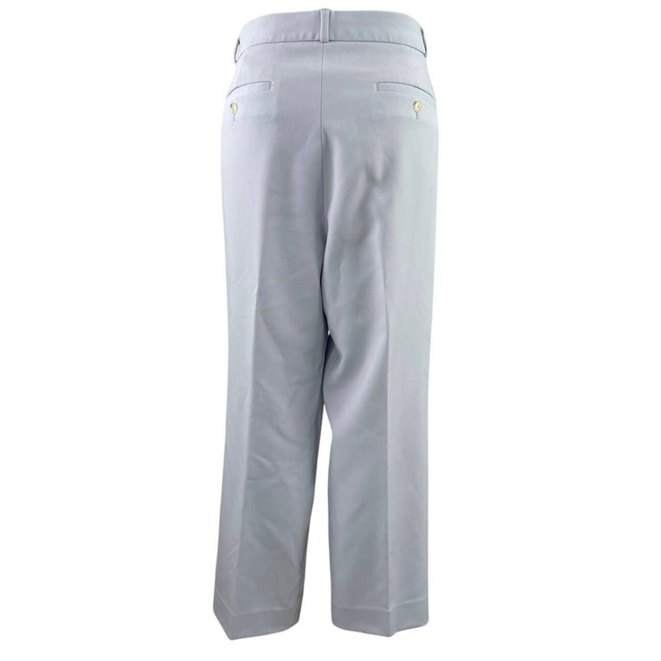 Banana Republic Avery Women's Blue High Rise Straight Leg Trousers Pants Size 14