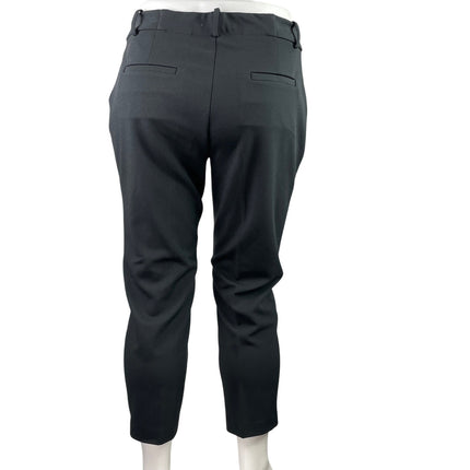 Rachel Roy Women's Black High Waisted Straight Ankle Trousers Pants Size 16