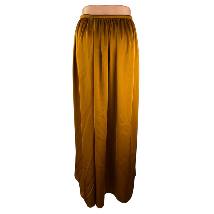NAP Loungewear Free Flowing Women's Satin Wide Leg Palazzo Trousers Pants Sz XL