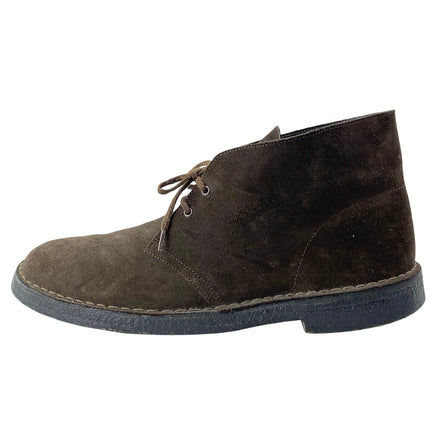 Clarks Charles F. Stead Men's Brown Suede Lace Up Chukka Ankle Boots Size 11