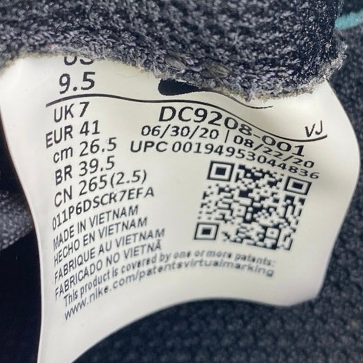 Nike Waffle Racer 2X Yellow Leopard Lace Up Low Top Athletic Sneakers Shoes 9.5