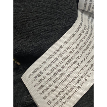 Abercrombie & Fitch Womens Black Faux Leather Vegan Flare Trousers Pants Size XS