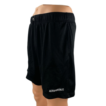 Aeropostale Men's Black Mesh Running Workout Outdoor Athletic Shorts Size S