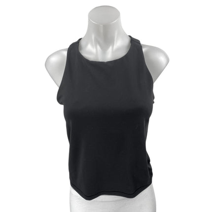 Athleta Women's Black Sleeveless Cutout Back Activewear Fitness Tank Top Size M