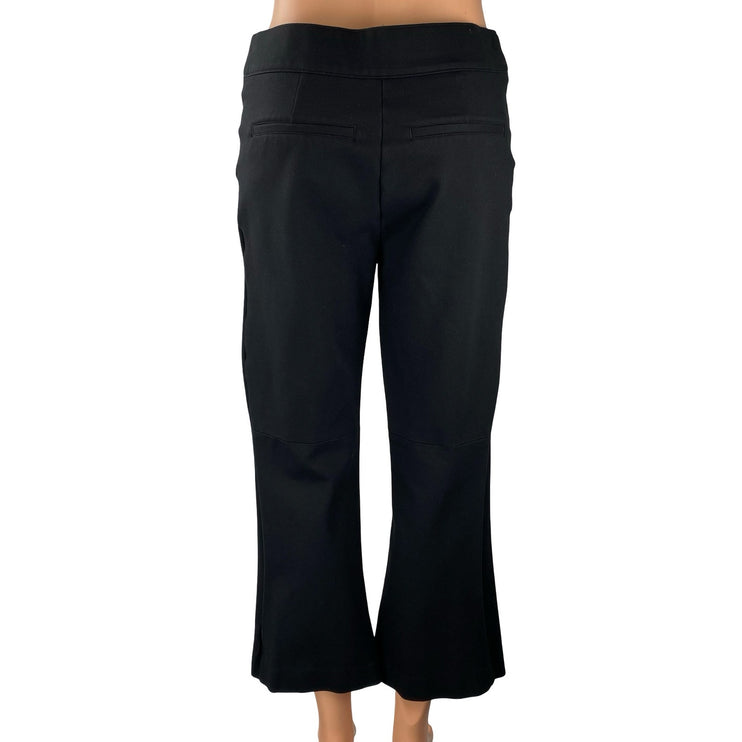 Spanx Perfect Women's Black Yoga Gym Athletic Activewear Flare Trousers Pants L
