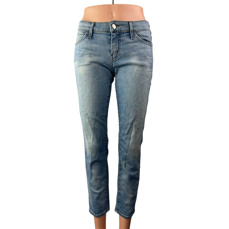 Koral Women's Blue Low Rise Skinny Fit Straight Leg Denim Jeans Pants Size 26