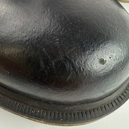 Dr. Martens 2976 Smooth Leather Black Round Toe Slip On Chelsea Boots M-6 W-7