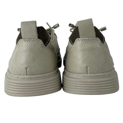 Best Classic Men's White Round Toe Low Top Lace Up Casual Sneakers Shoes Sz 44