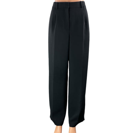Aritzia Wilfred The Effortless High Rise Pleated Wide Leg Trouser Dress Pants S