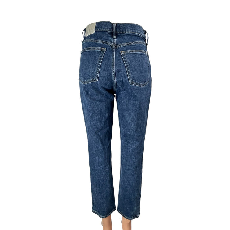 Everlane The Original Cheeky Blue High Waisted Skinny Leg Denim Jeans Pants 26